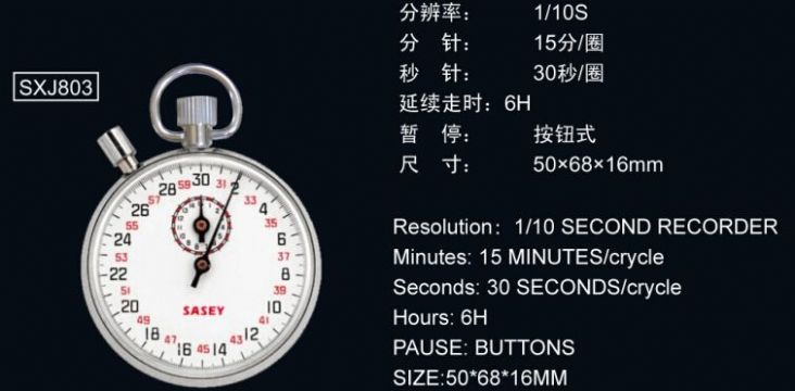 點擊查看詳細信息<br>標題：803機械秒表 閱讀次數(shù)：2461